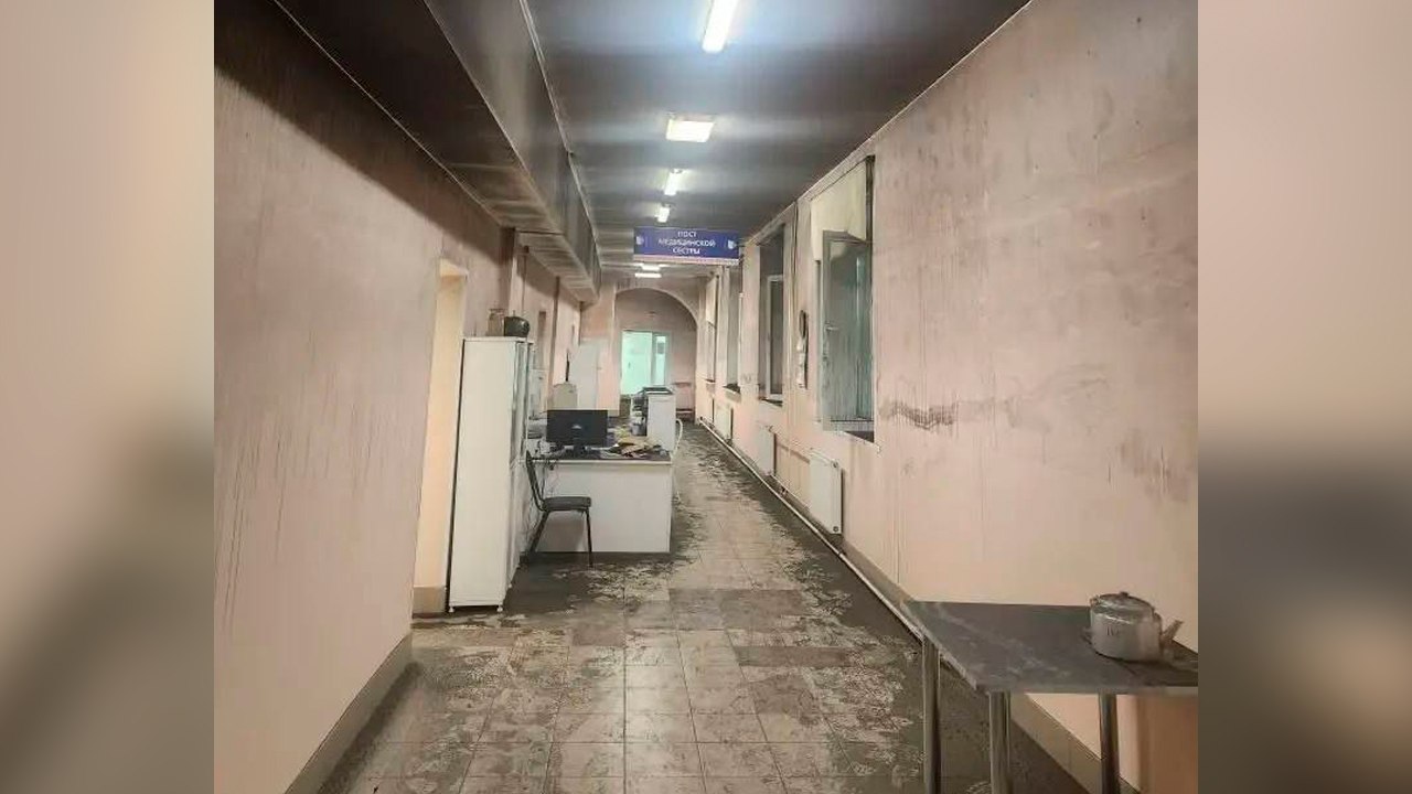 Пожар в Кондопожской ЦРБ в Карелии унёс жизнь пожилого мужчины