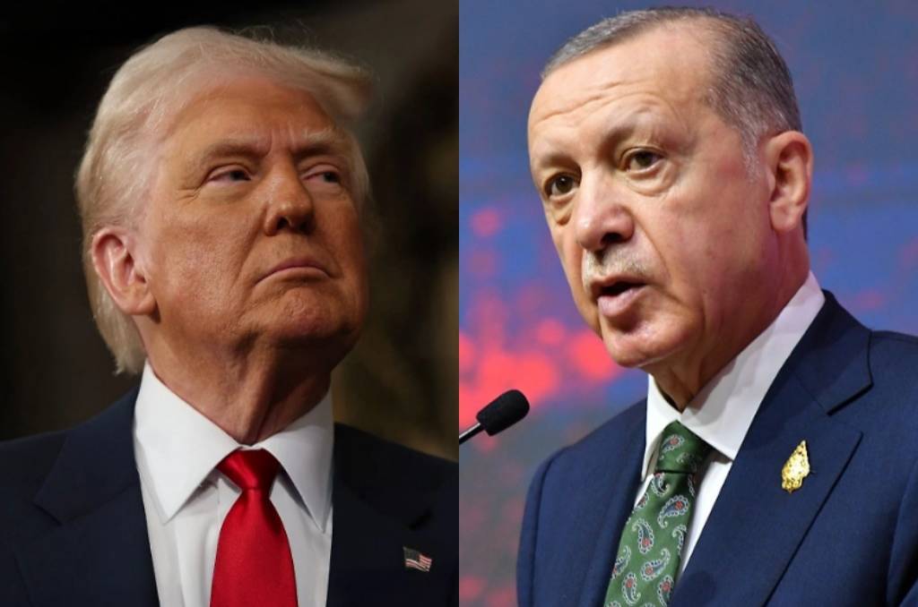 Эрдоган и Трамп обсудили по телефону ситуацию в Сирии и Газу