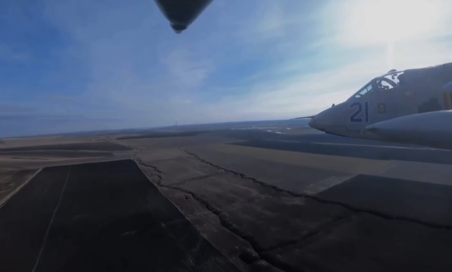 Эпичное уничтожение одного из самых мощных самолётов ВСУ попало на видео