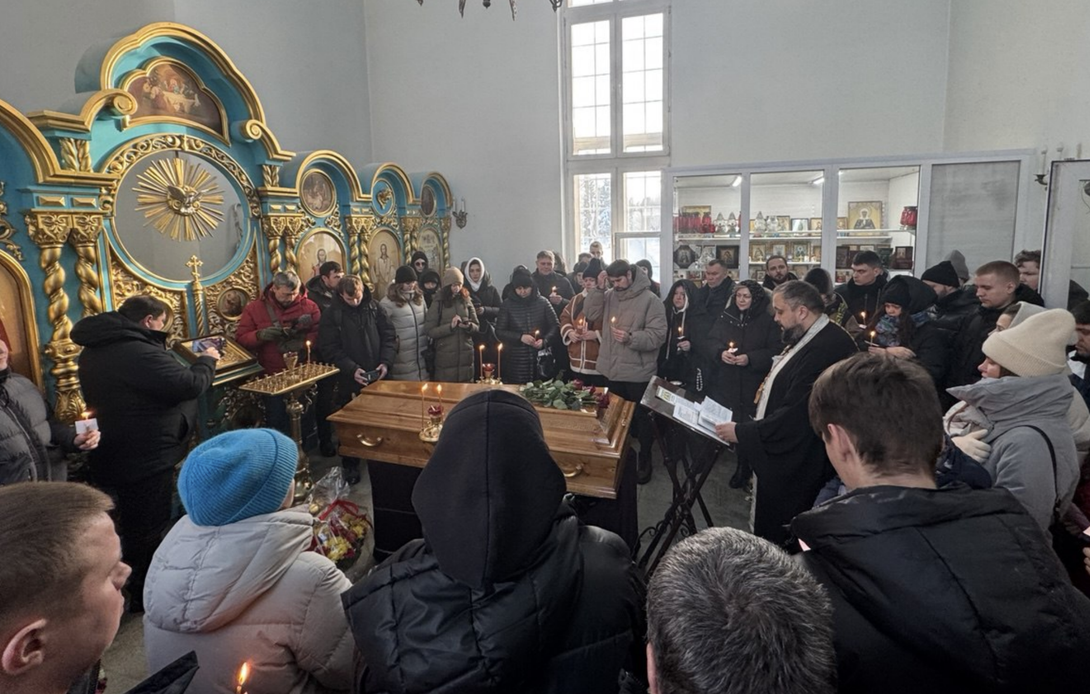 В Одинцове простились с погибшим при заплыве через Босфор пловцом Свечниковым