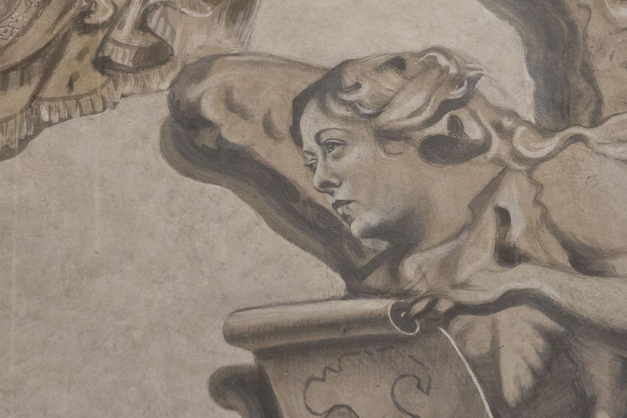 Ангел на фреске в римской церкви после реставрации стал похож на премьера Мелони