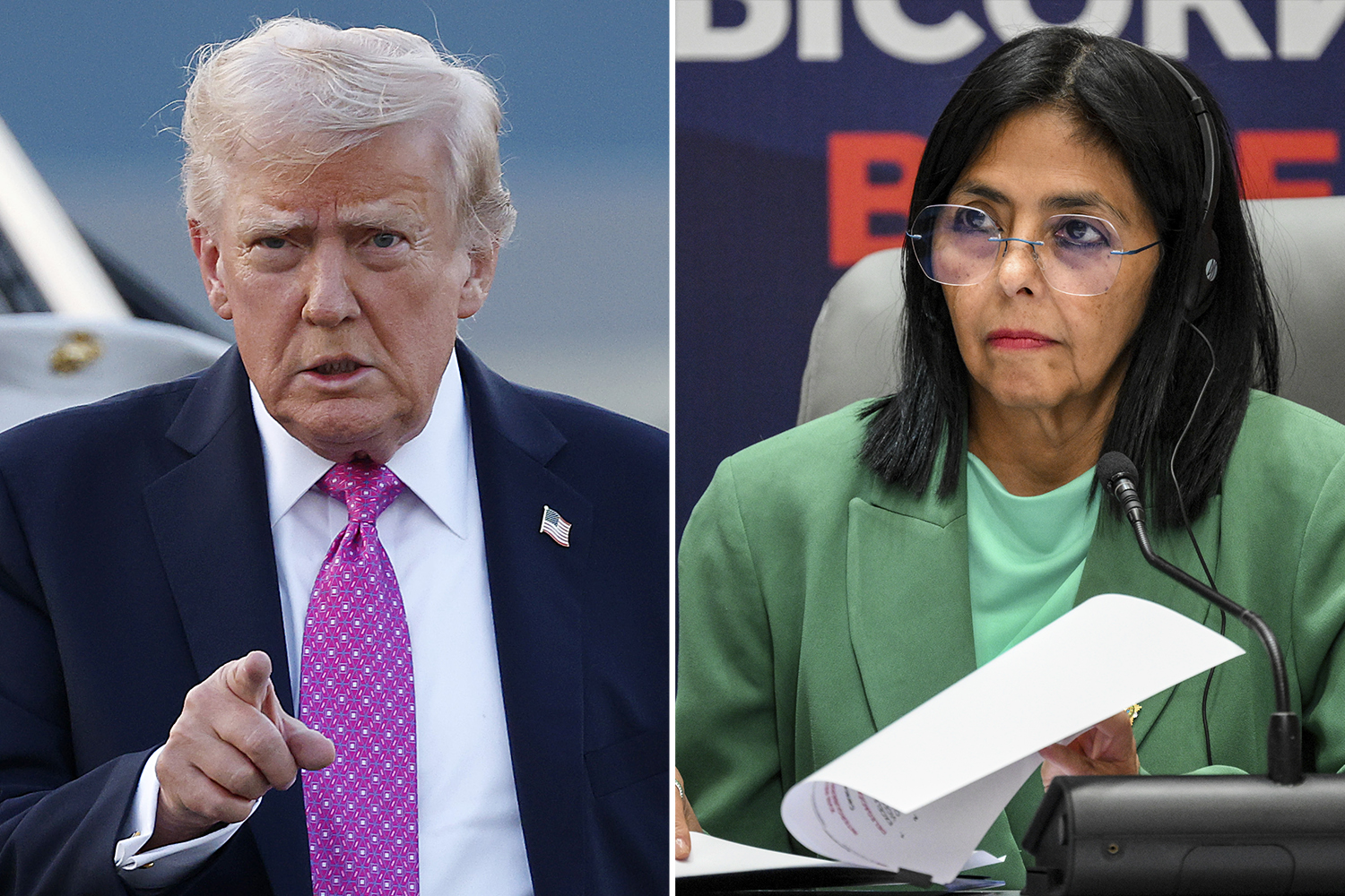 Politico публикует четыре требования Трампа к временному президенту Венесуэлы Родригес