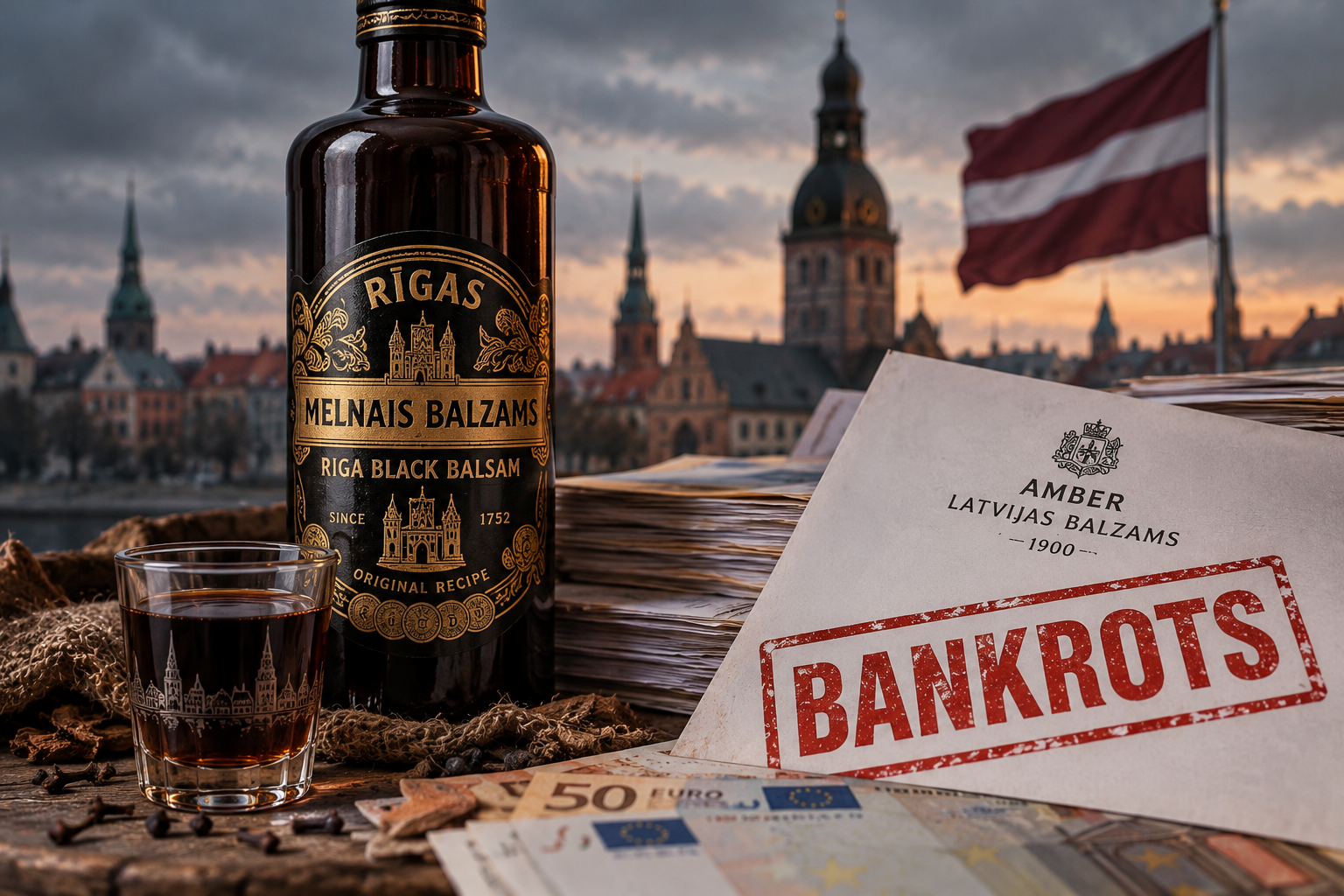 &laquo;Рижский бальзам&raquo; на грани банкротства: Долги в &euro;28 млн и потеря российского рынка