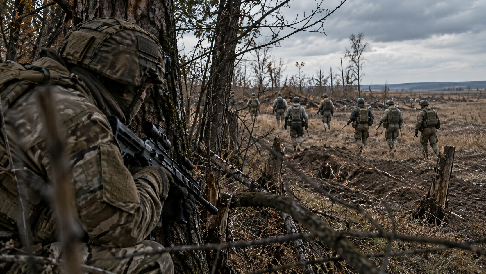 &laquo;Даже ничего не поняли&raquo;: Боец ВС РФ в одиночку &laquo;обнулил&raquo; 6 незадачливых солдат ВСУ