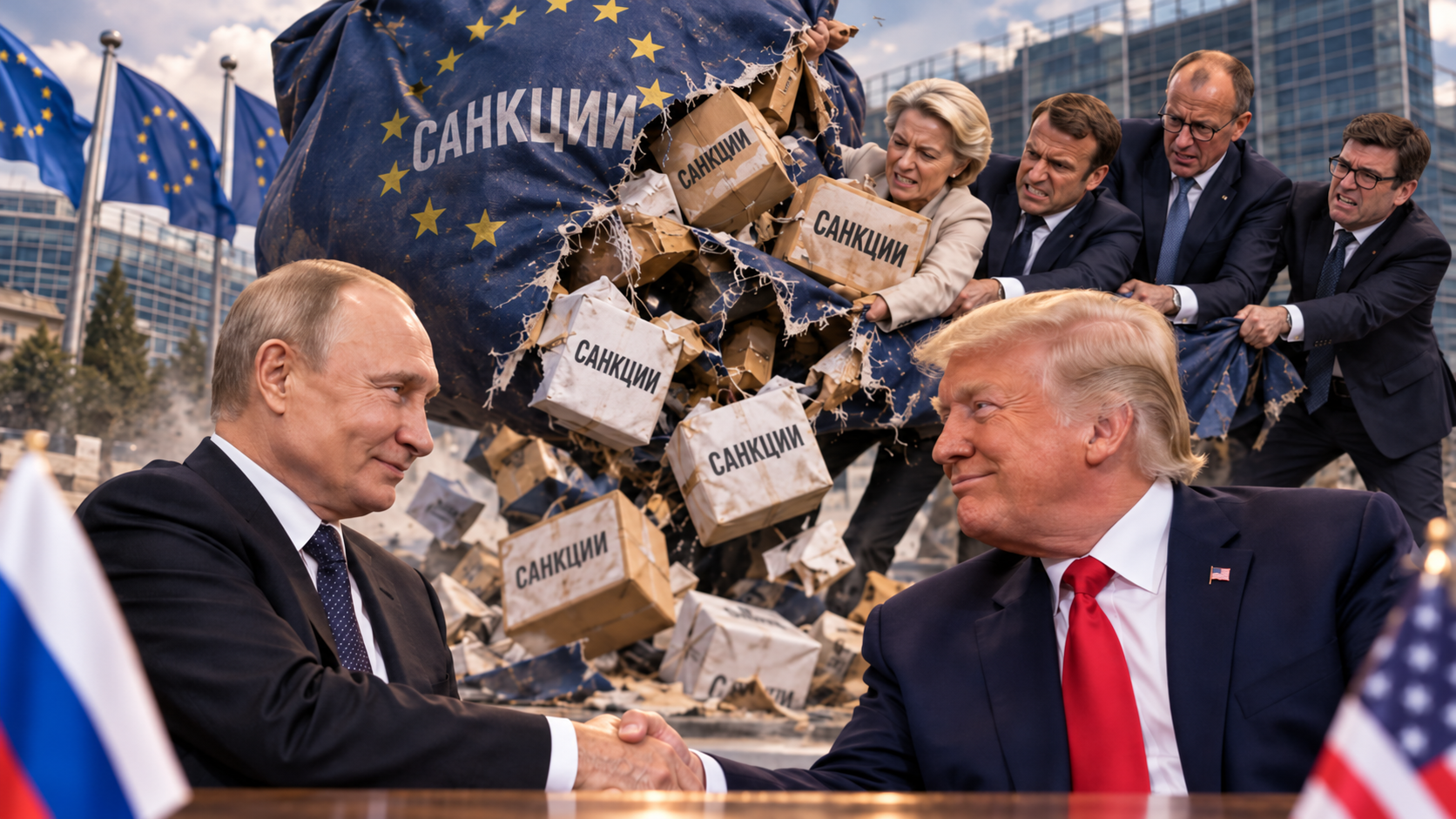 Союз Запада против России трещит по швам: Сделка Путина и Трампа спутала Европе все карты