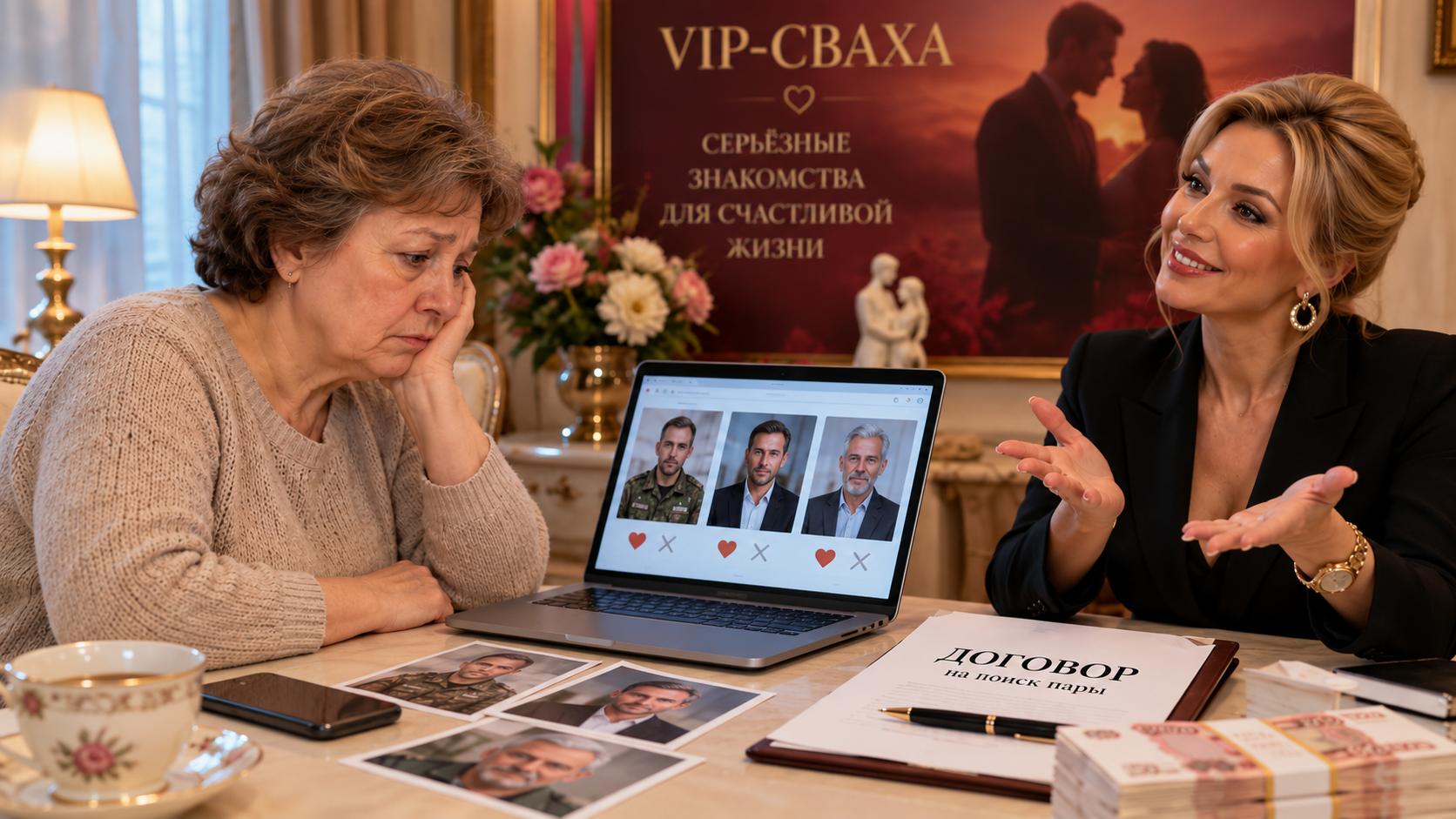 Вместо свадьбы &mdash; заявление в полицию: Две россиянки отдали VIP-свахе более 430 тысяч рублей