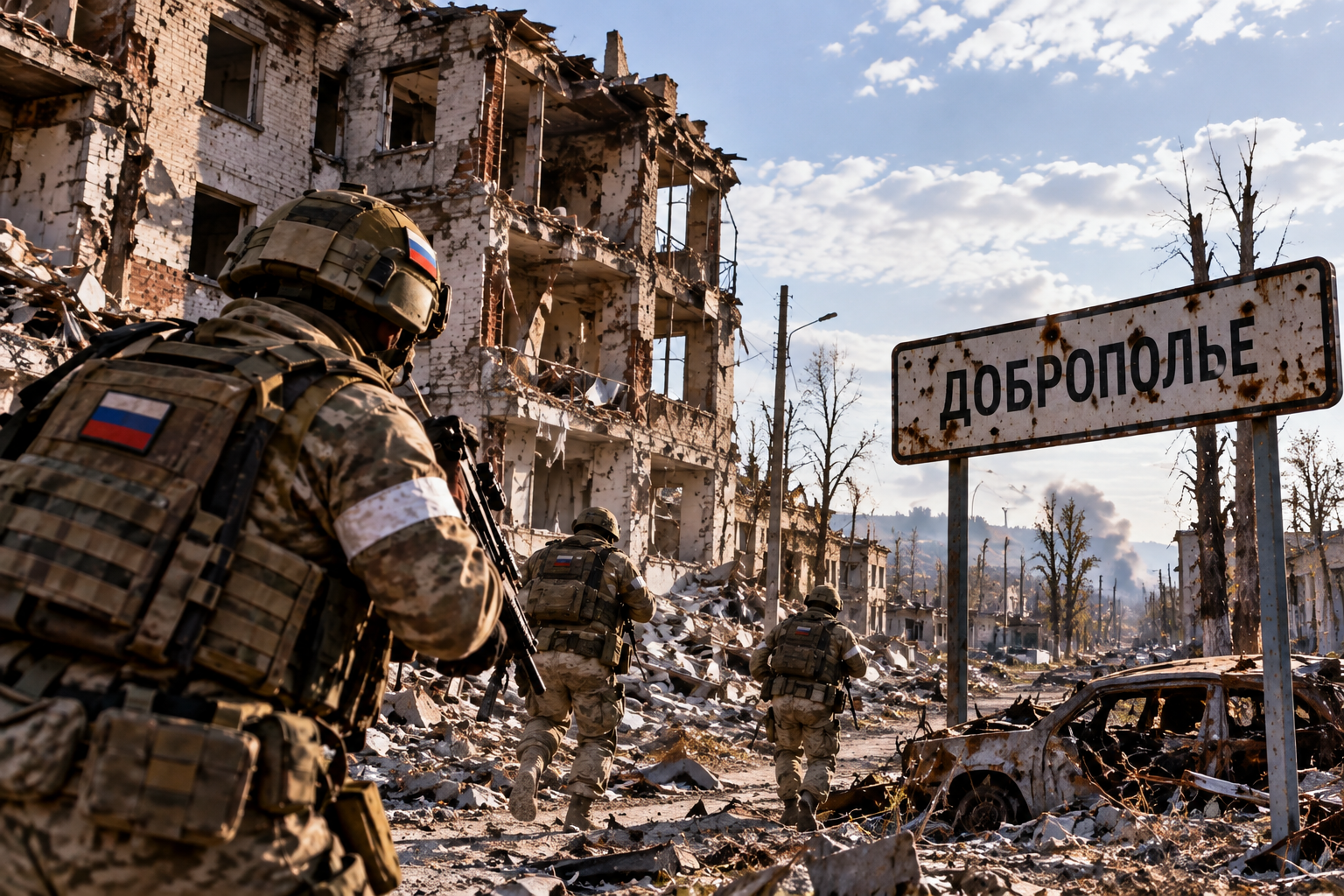 Минобороны: ВС РФ освободили 137 зданий за сутки в Доброполье