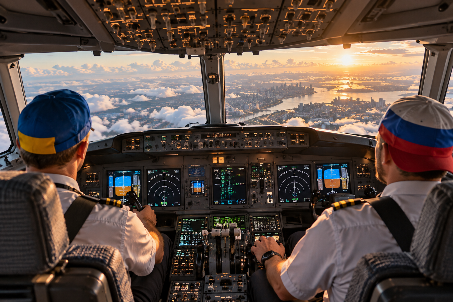 Версия о русском и украинском пилотах на рейсе Flydubai появилась из-за шутки