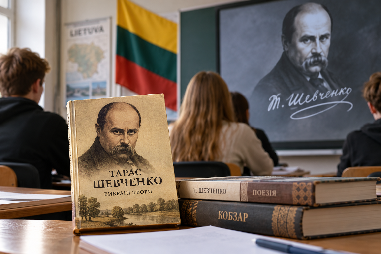 Шевченко включат в обязательную программу для части старшеклассников Литвы