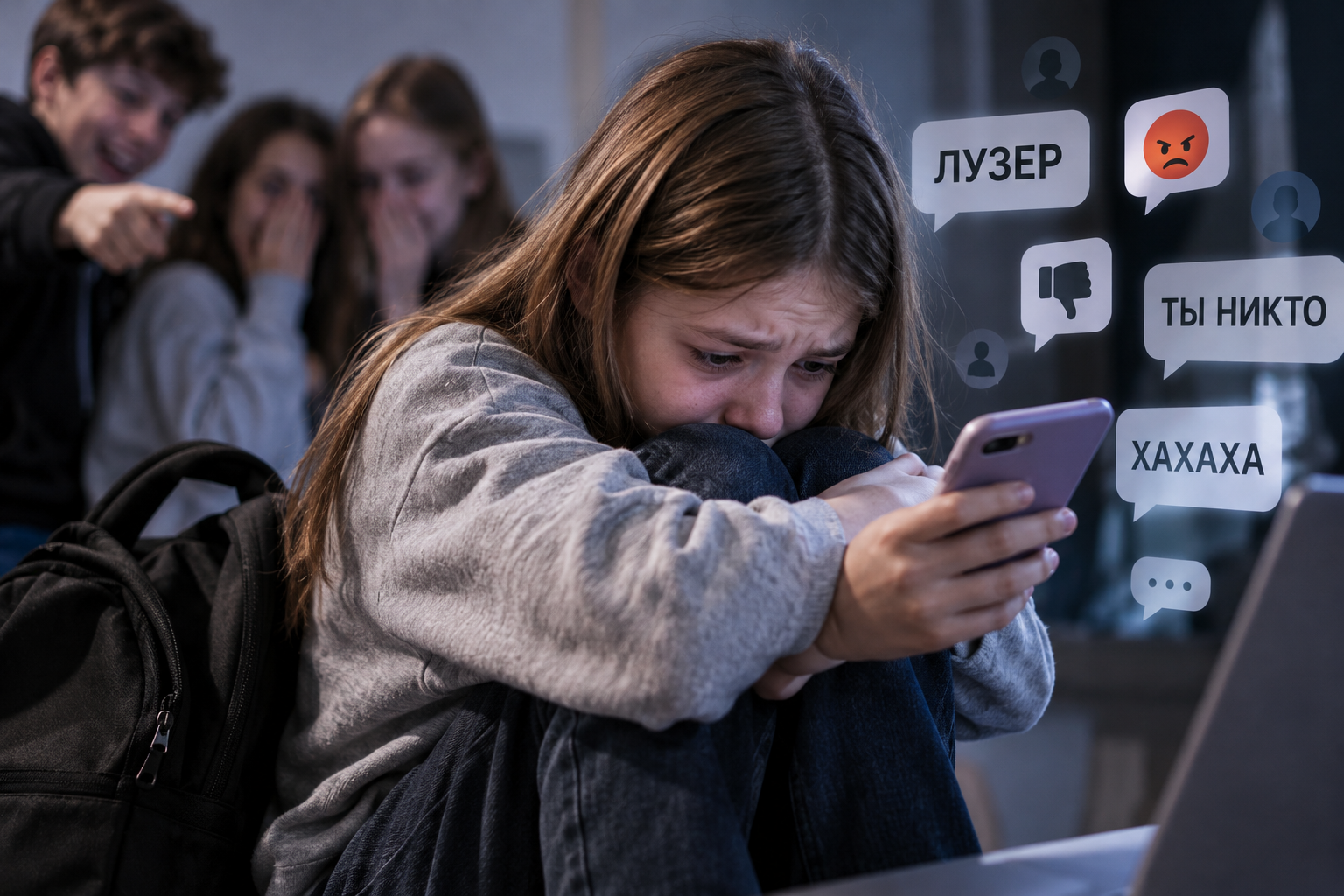 &laquo;Станет только хуже&raquo;: Почему школьники скрывают травлю в интернете от родителей