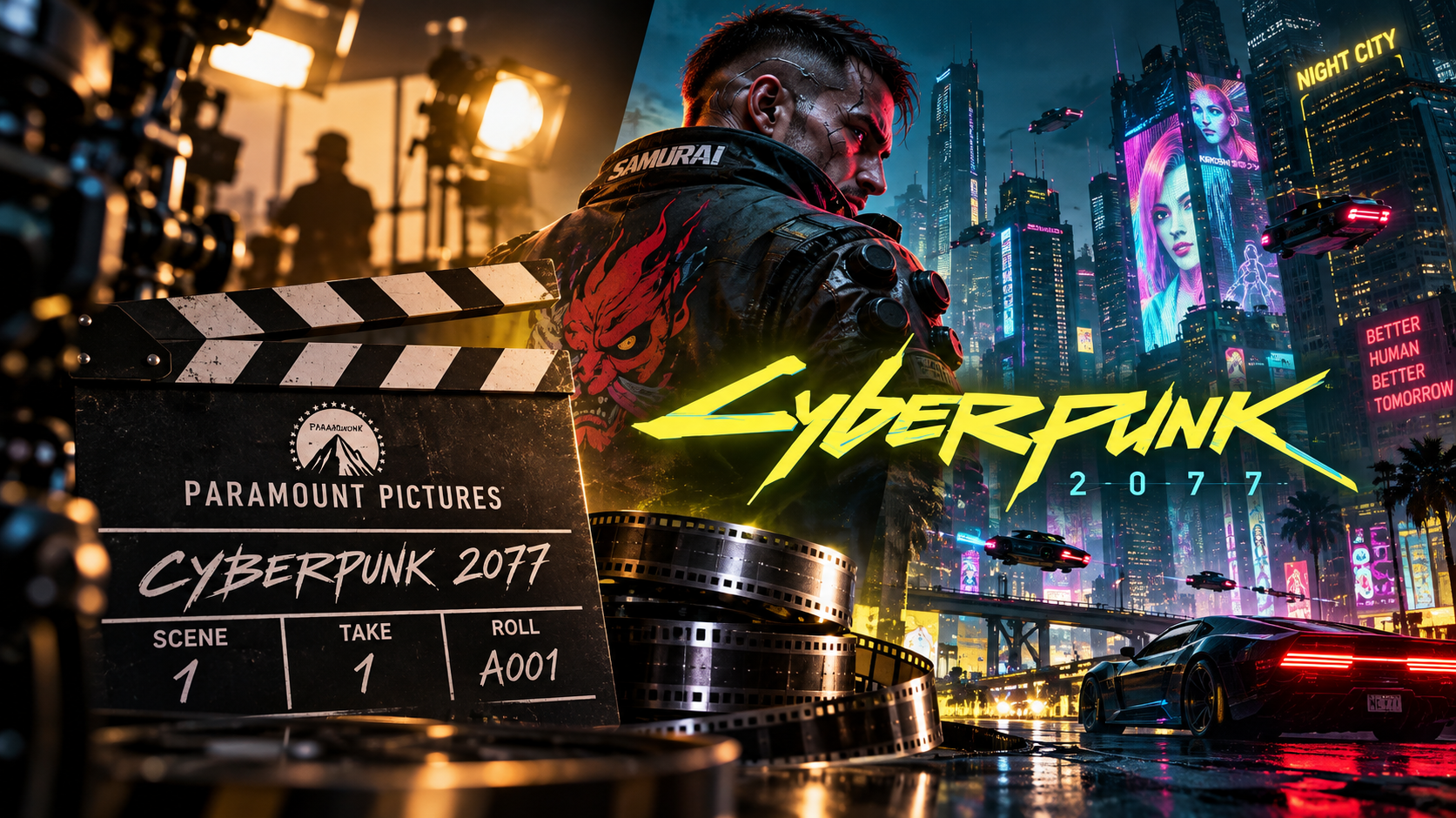 Найт-Сити идёт в кино: Cyberpunk 2077 получит полнометражную экранизацию