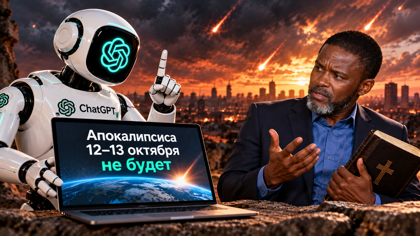 Конец света отменяется? ChatGPT оценил шансы пророчества африканского пастора Млакелы
