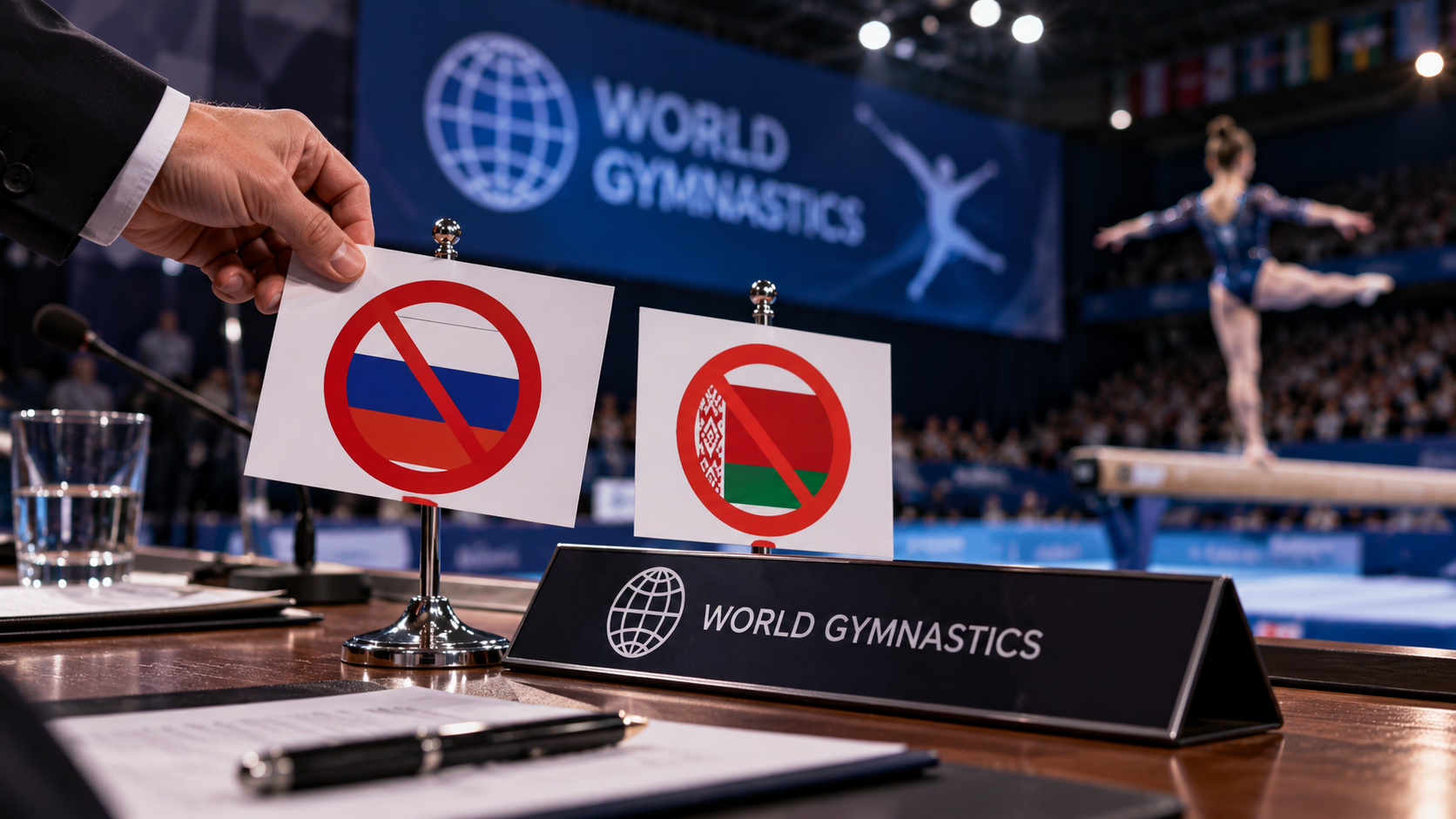 Сняли санкции, но есть нюанс: World Gymnastics разрешила ограничивать символику России и Белоруссии