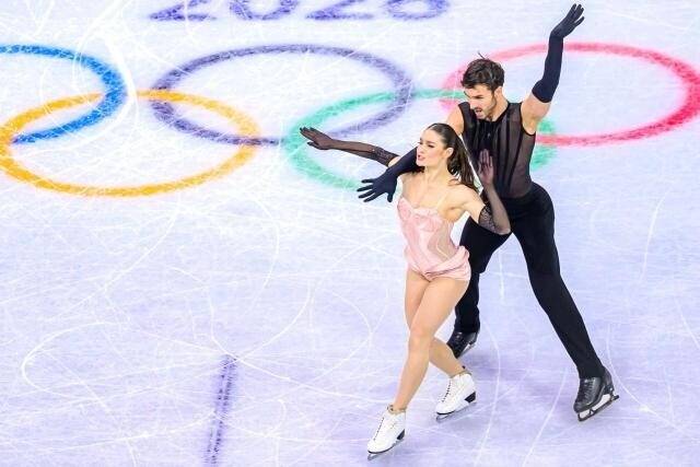 Фигуристы Фурнье-Бодри и Сизерон лидируют после ритм-танца на Олимпиаде