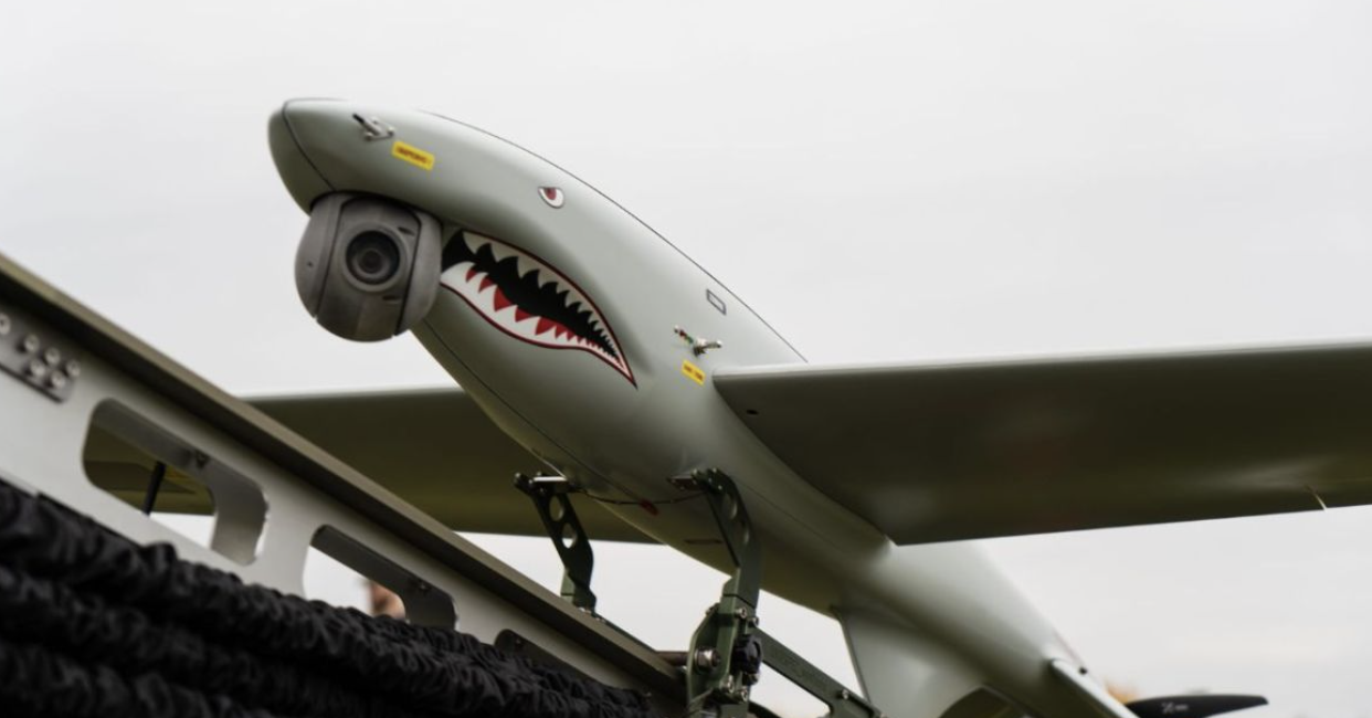 Дорогой дрон ВСУ Shark заснял приближение российской ракеты за секунду до взрыва