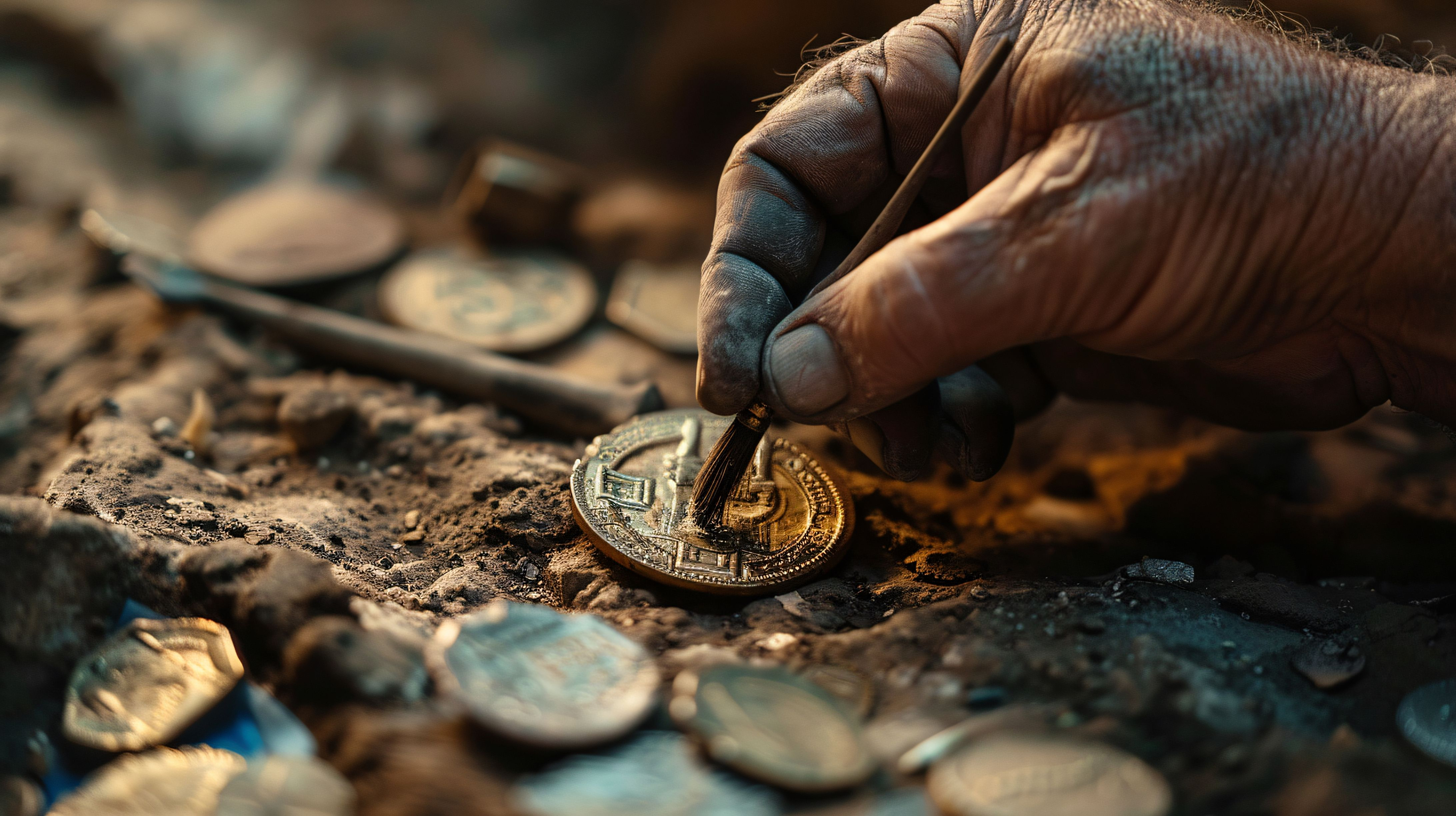 Клад золотых монет железного века выставят на аукцион в Британии