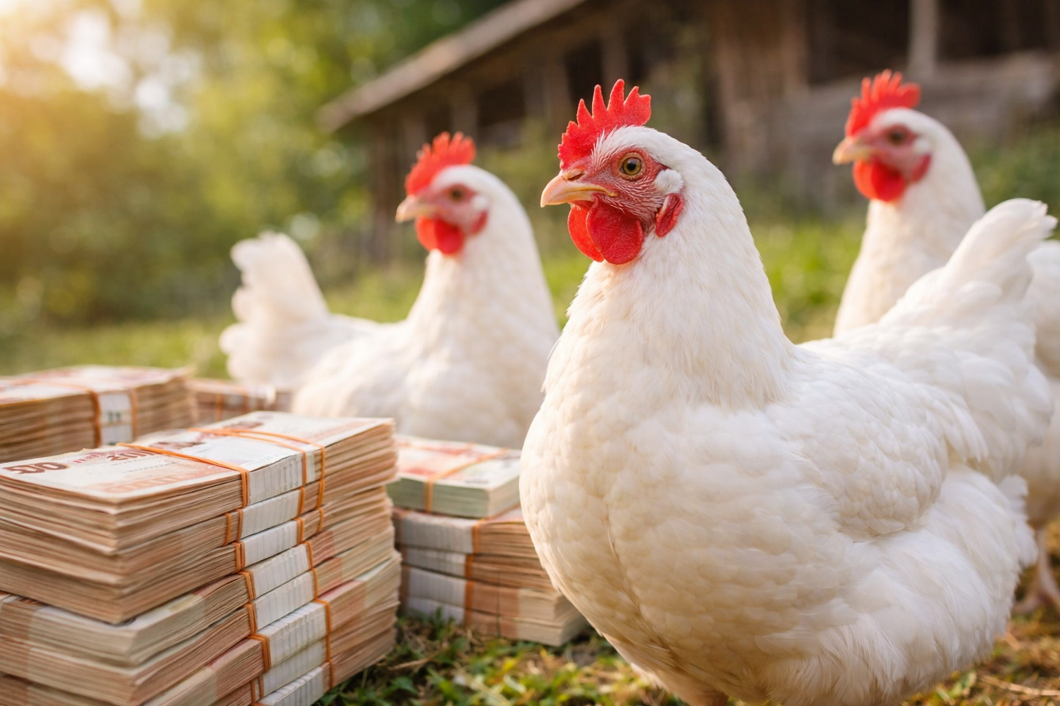 Сон про белых кур помог российскому охраннику сорвать джекпот в лотерею в 60 миллионов