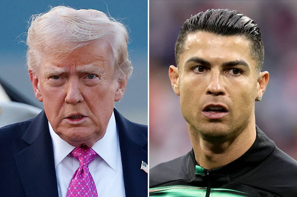 Трамп на видео назвал Роналду величайшим футболистом и позвал его в США