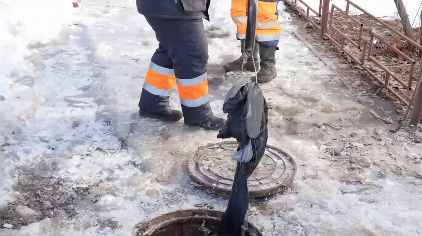 Житель Воронежа смыл джинсы в унитаз и оставил целую многоэтажку без воды