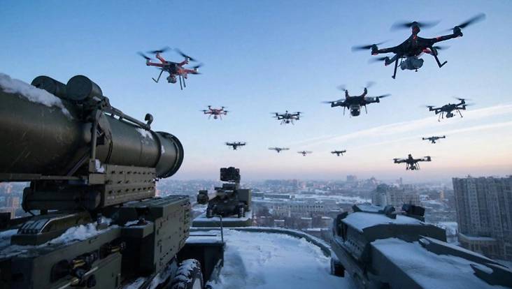 Вооружённые силы Украины в панике сбивают собственные беспилотники