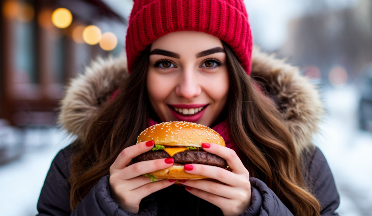 Зимний зажор: Названа причина тяги к жирному и сладкому в морозы