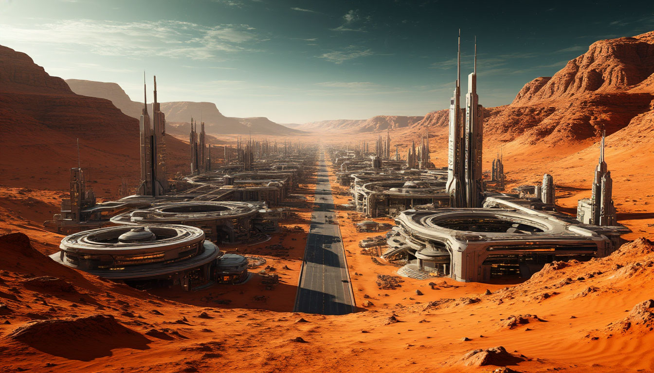 Маск заявил о планах SpaceX построить города на Луне и Марсе