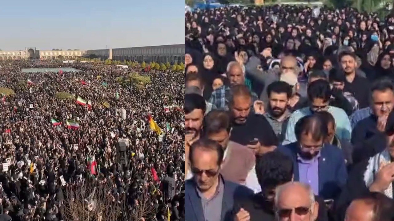 Массовые митинги охватили Иран после убийства Али Хаменеи &mdash; видео