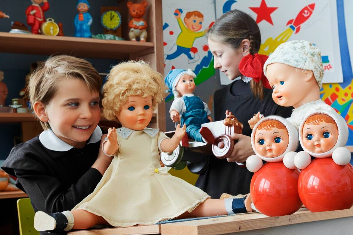 Тест: Машенька, неваляшка или малыш &mdash; вернитесь в детство и узнайте, какой куклой СССР вы бы были!