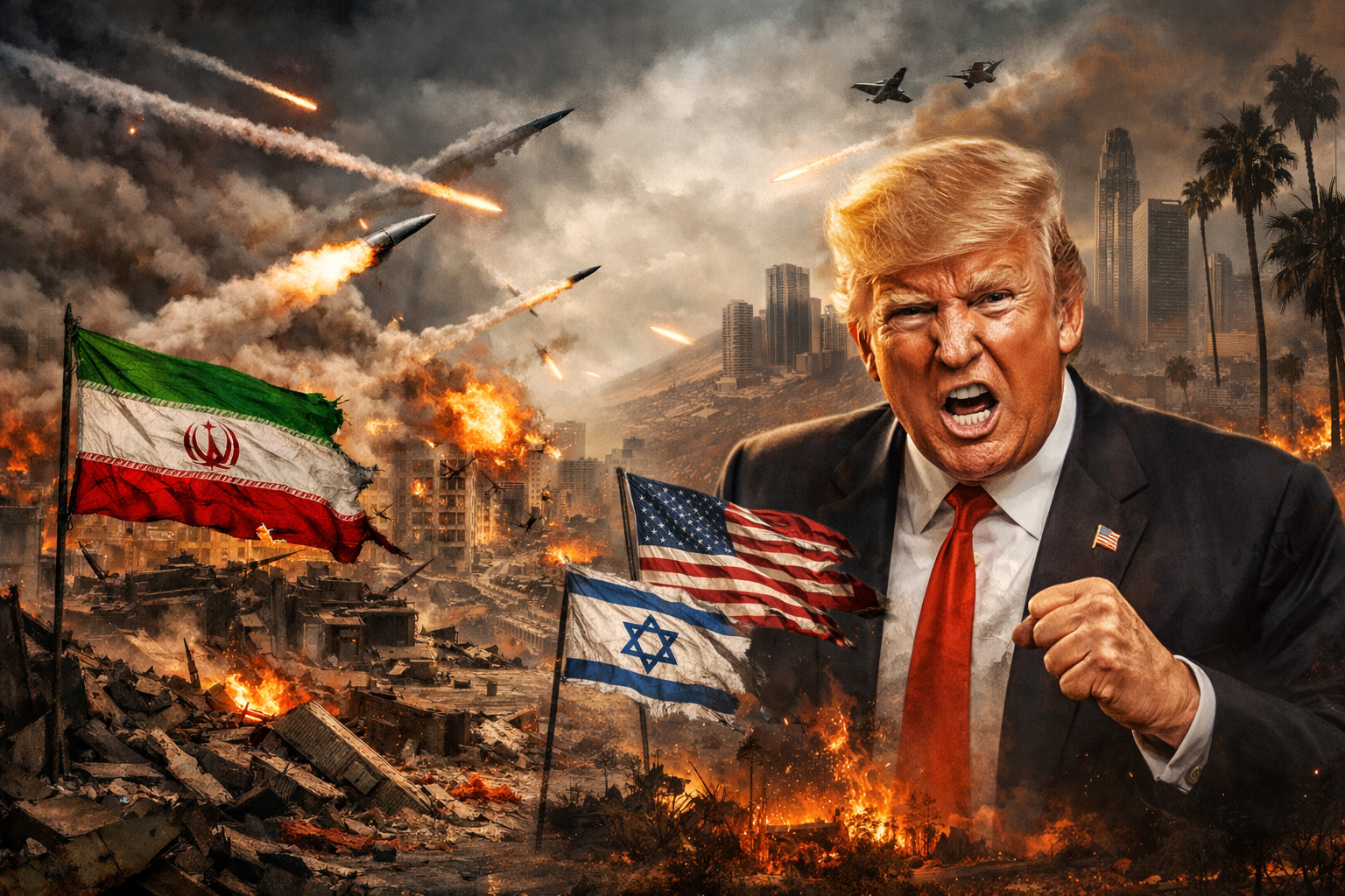 Война США и Ирана: Трамп рапортует о победе, но &laquo;Хезболла&raquo; жжёт Израиль, а Иран атакует базы США в ОАЭ и Саудовской Аравии, 12 марта

