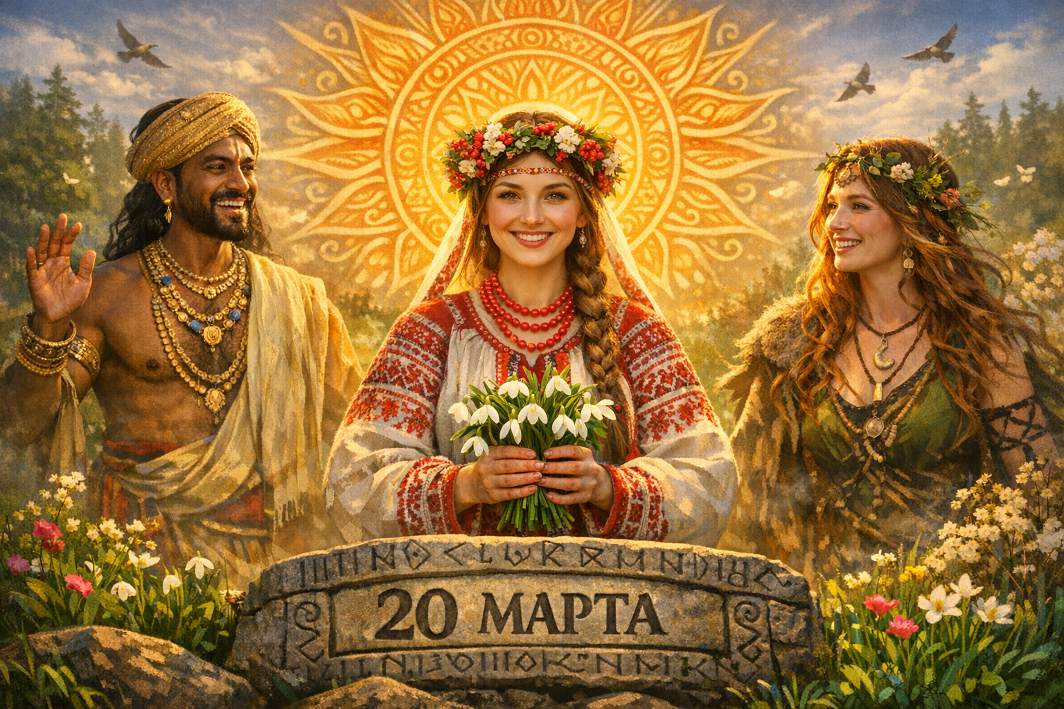 От славян до майя! Почему день весеннего равноденствия считался мистическим у разных народов 