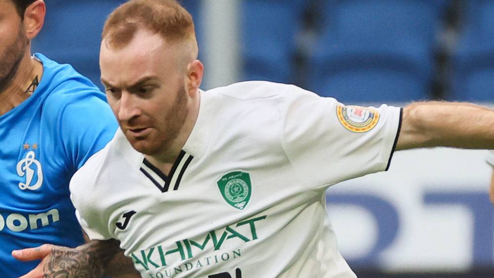 Лицо в крови: Игрок &laquo;Ахмата&raquo; серьёзно получил в лицо на матче с &laquo;Ростовом&raquo;