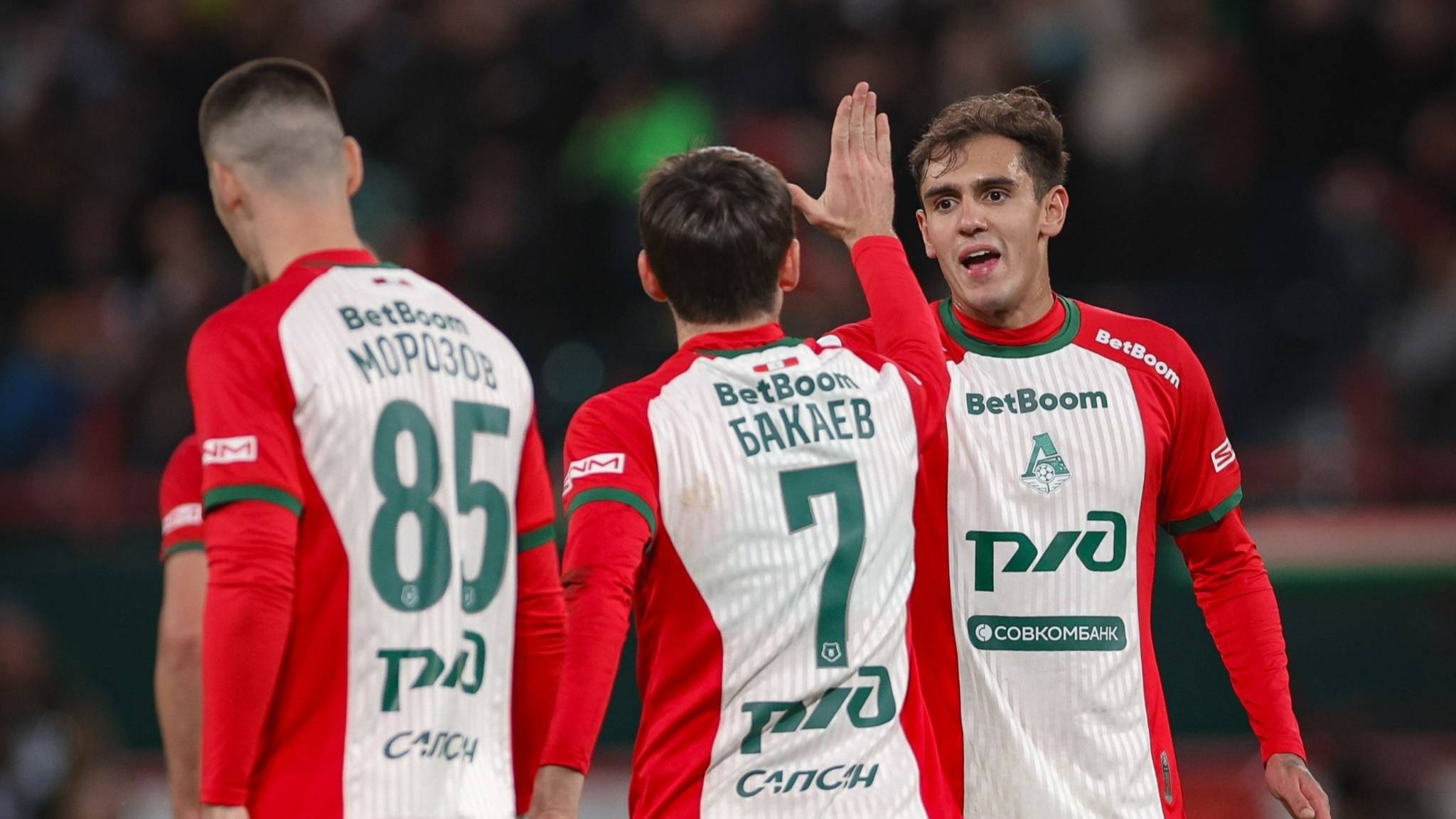 Локомотив забил пять мячей Акрону в матче 22-го тура РПЛ