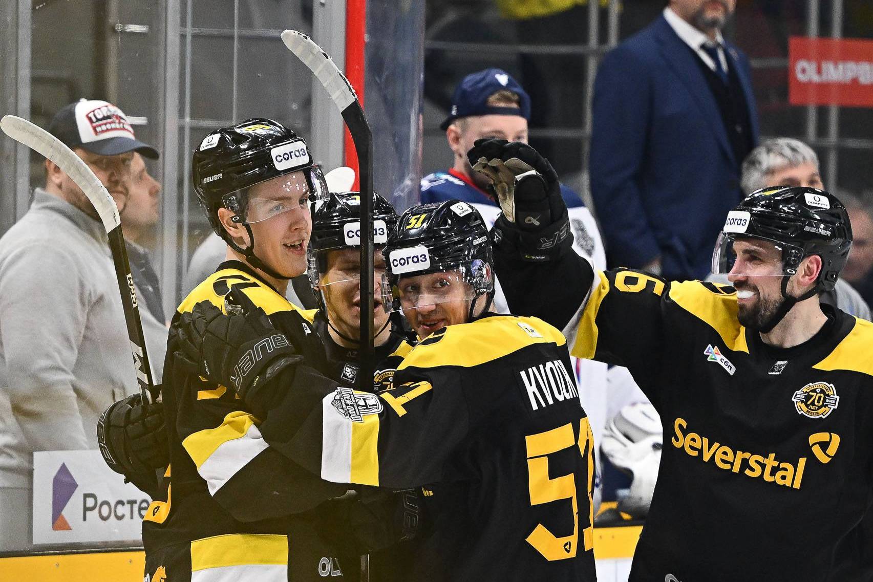 &laquo;Северсталь&raquo; сравняла счёт в серии плей-офф КХЛ с &laquo;Торпедо&raquo; 
