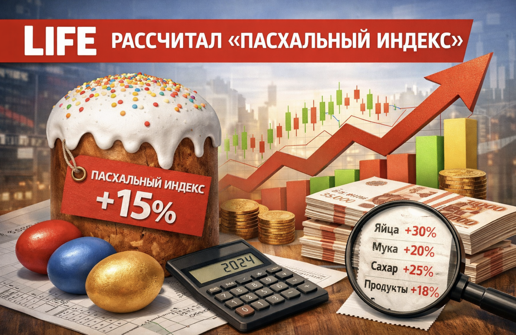 LIFE.ru рассчитал &laquo;пасхальный индекс&raquo;