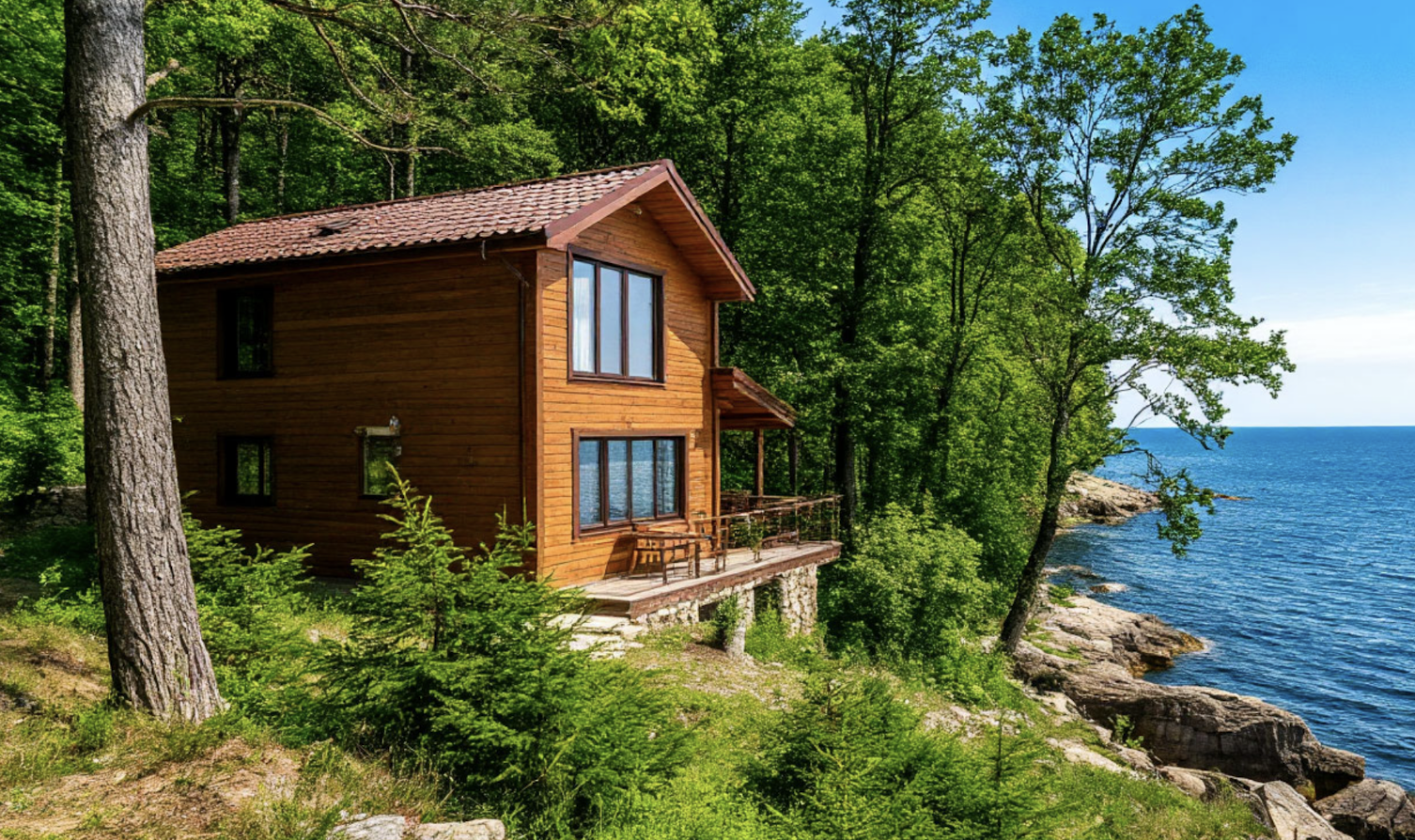 Сколько стоят самые дешёвые дома у моря в России: От Балтики до Кубани