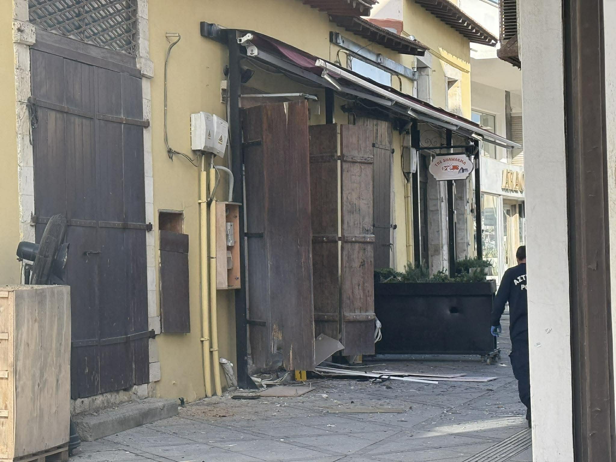 На Кипре подорвали кафе бизнесмена из России Дмитрия Пунина