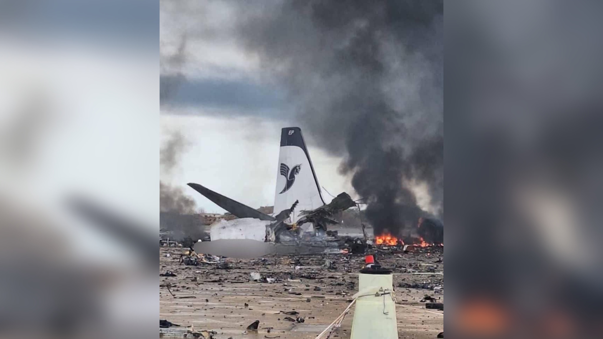 В Тегеране атакован аэропорт Мехрабад, уничтожен пассажирский самолёт