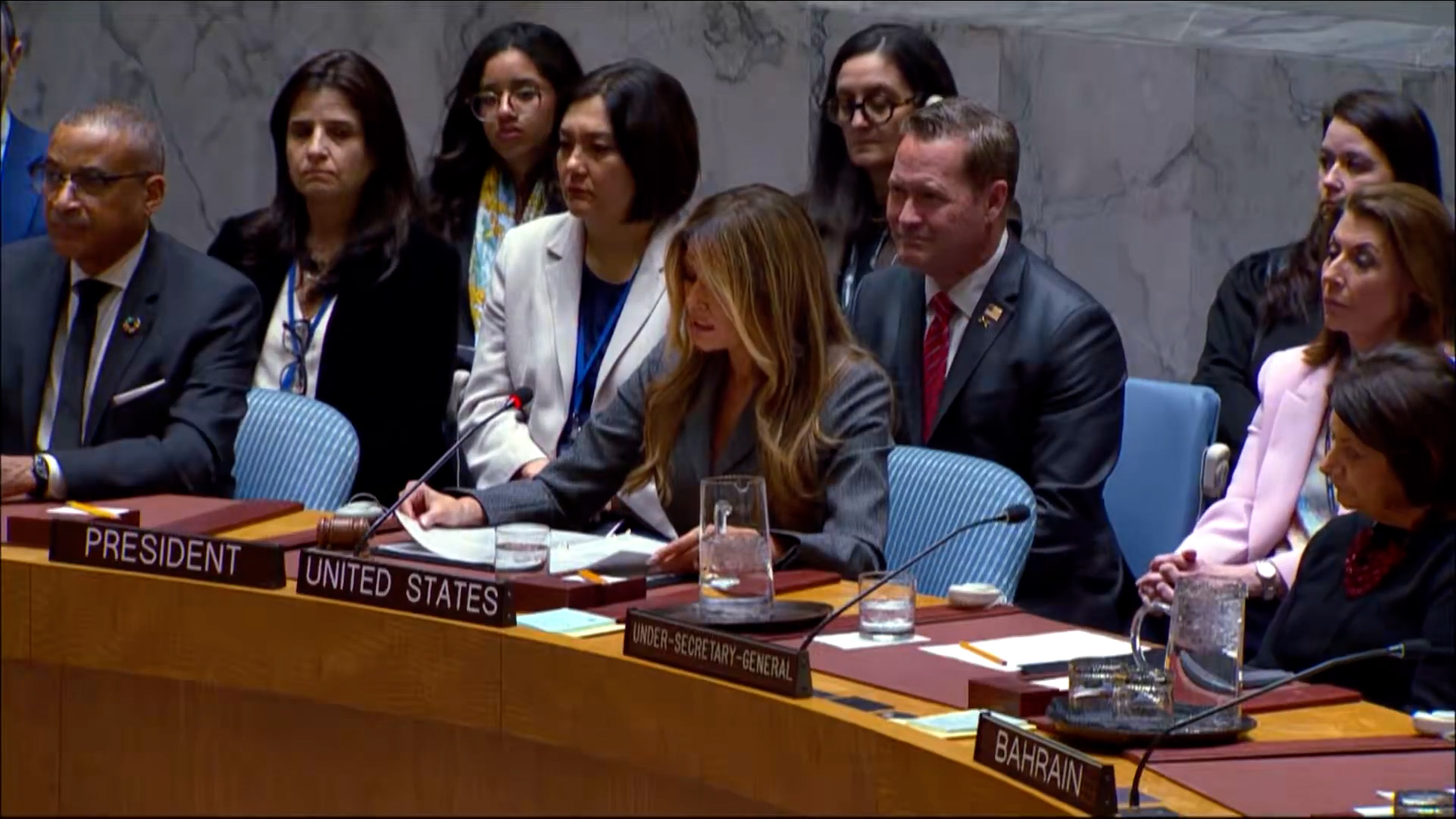 Мелания Трамп поблагодарила Россию в Совбезе ООН