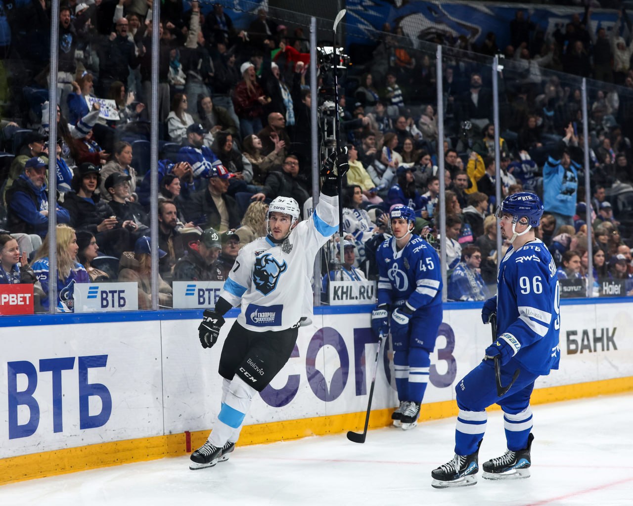 Минское &laquo;Динамо&raquo; пробилось в четвертьфинал плей-офф КХЛ