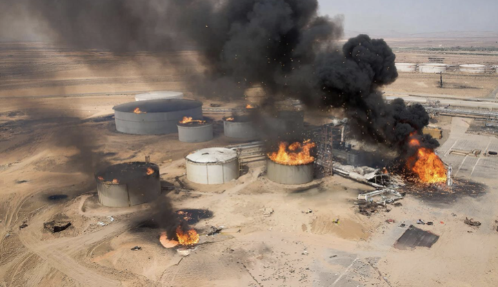 В Израиле сообщили о пожаре на НПЗ в районе Хайфы после атаки