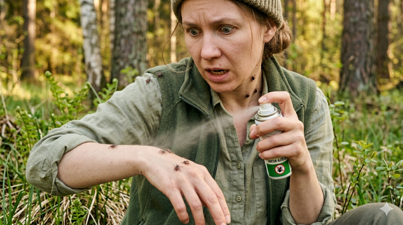 Сезон клещей 2026 в России: когда начинается и заканчивается, как защититься и что делать при укусе
