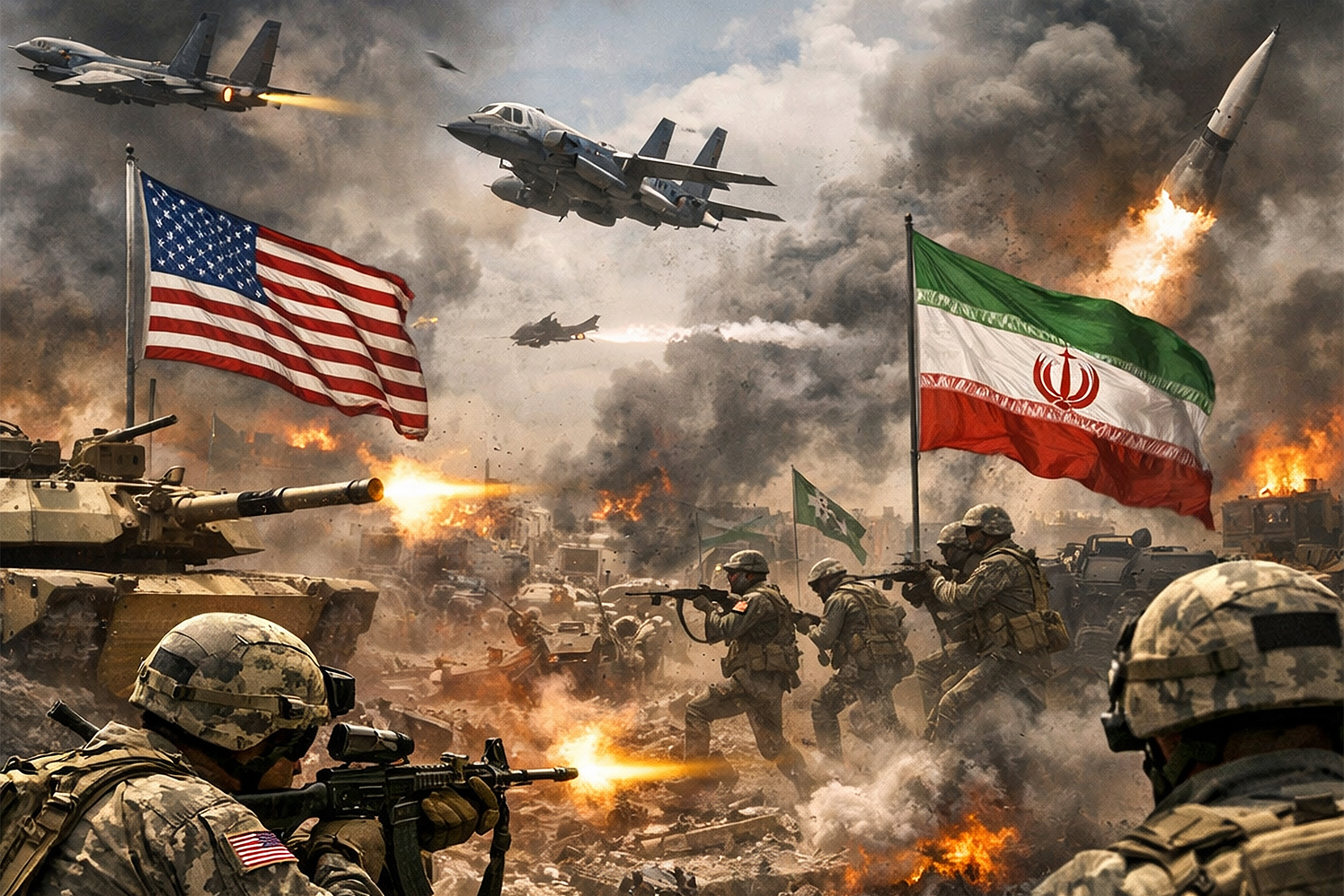 Война Ирана и США: Пентагон бомбит Тегеран, ракетный удар по Дубаю, отмена санкций на нефть РФ, Азербайджан рвёт отношения с Ираном, 7 марта