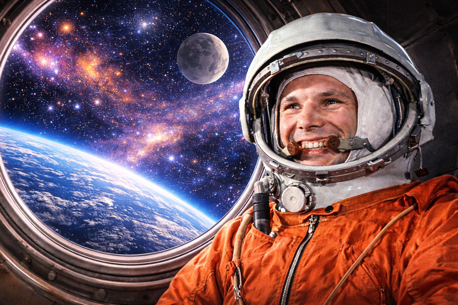 Он улыбался, но внутри всё сжималось: Life.ru раскрывает правду о первых минутах Гагарина в космосе