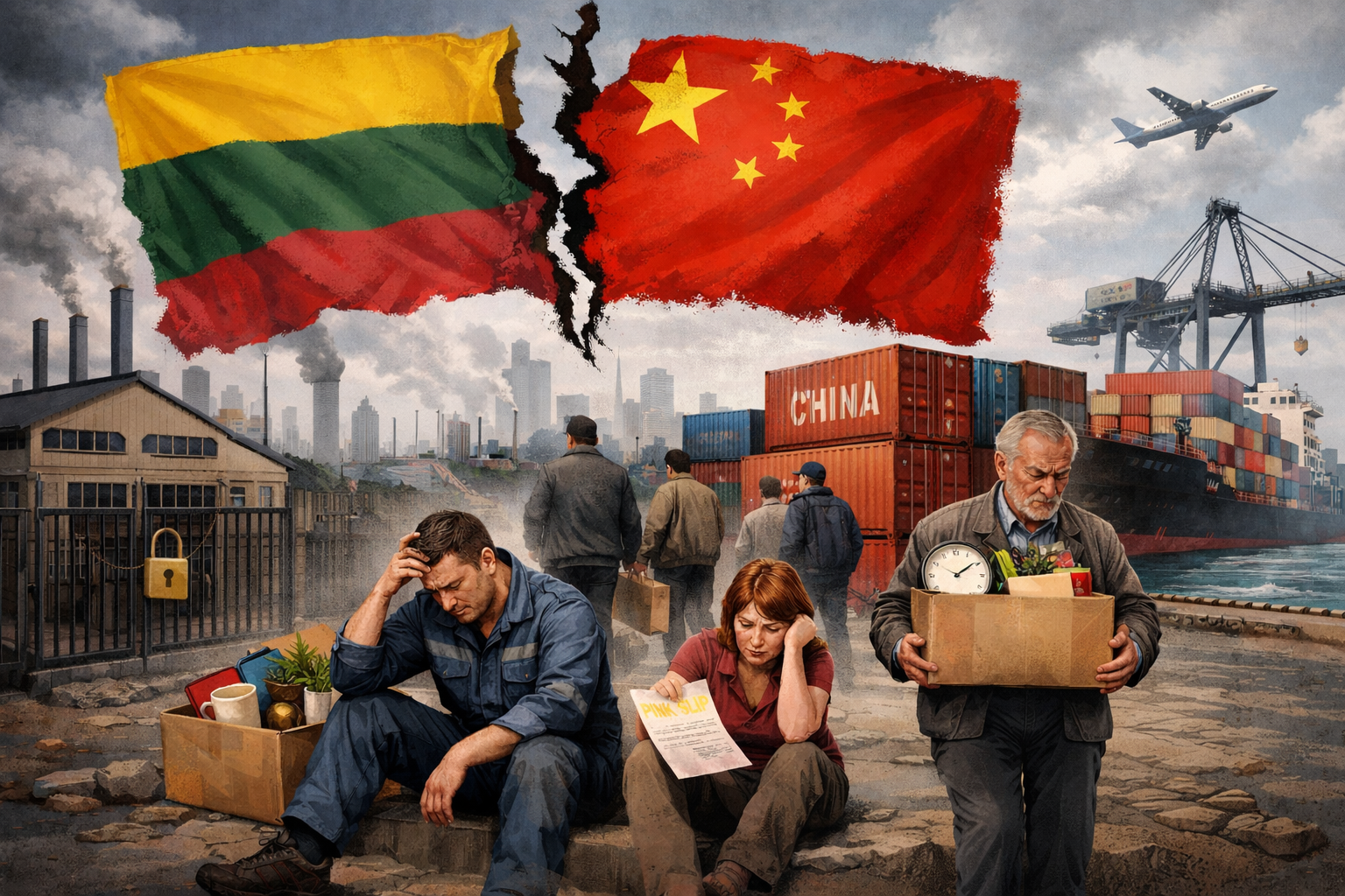 Разрыв Литвы с Китаем привёл к падению торговли и потере рабочих мест