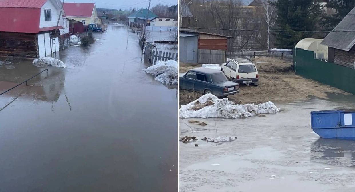 Более 70 человек эвакуировали из-за подтопления жилых домов в Томской области