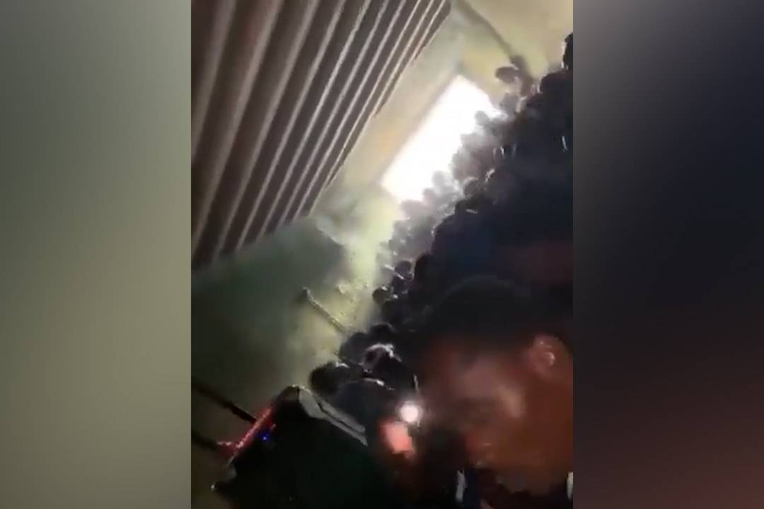 Появилось видео из крепости в Гаити, где в давке погибли 25 человек