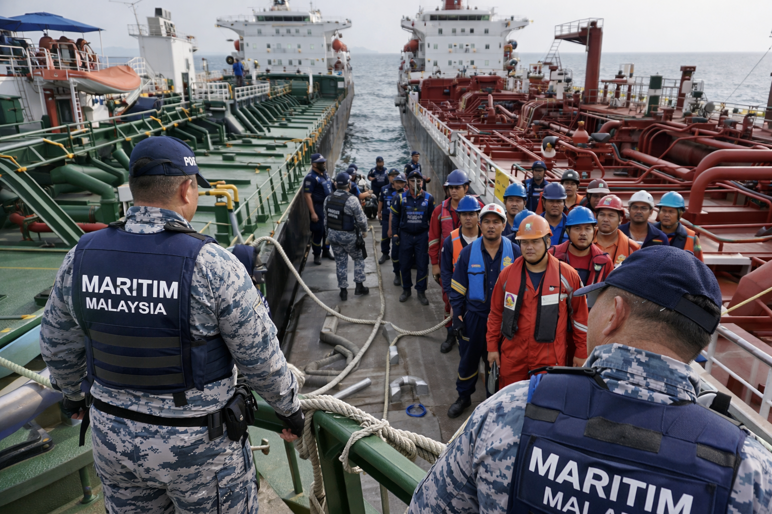 В Малайзии заявили о задержании двух танкеров с россиянами при перегрузке нефти