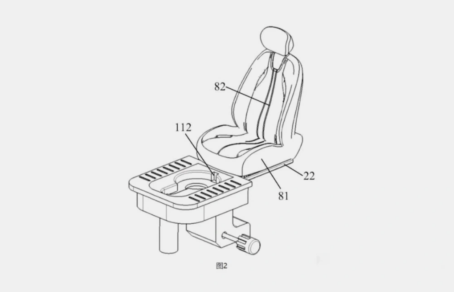 Туалет прямо в автомобиле разработали в Китае