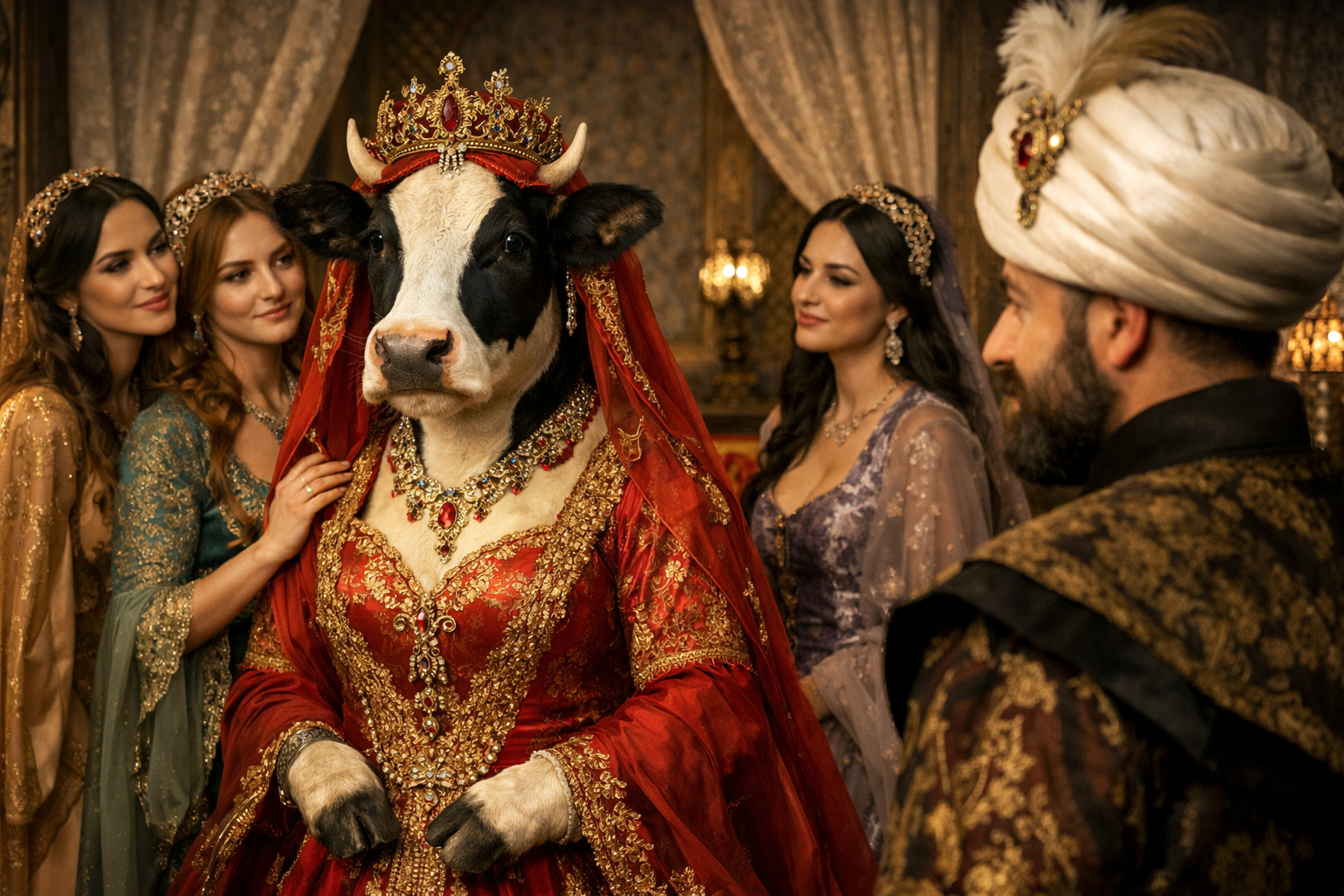 Странный фетиш Ибрагима Безумного: Зачем султан в гареме сравнивал наложниц с коровами