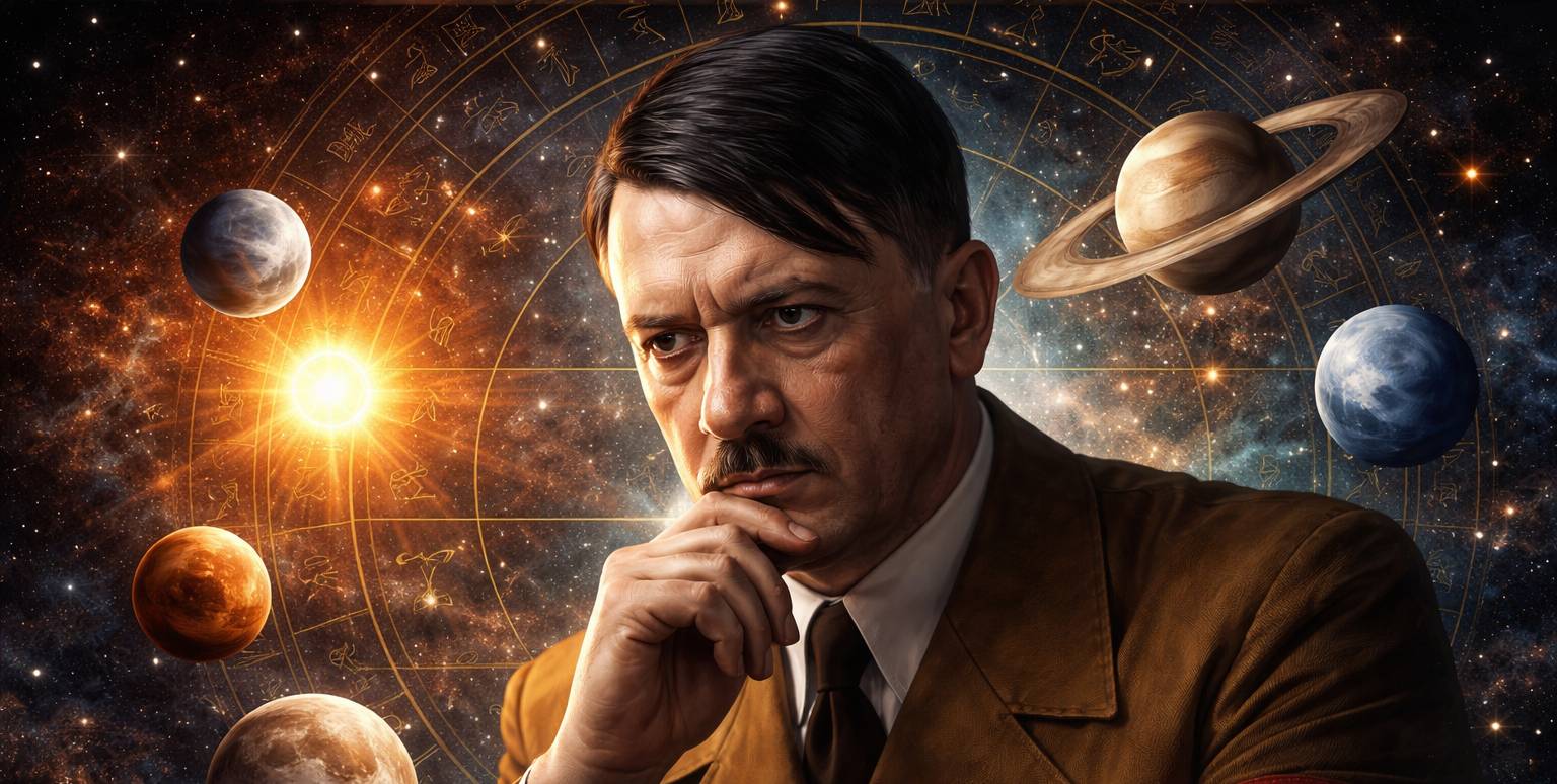 Нептун подтолкнул к оккультизму, Лилит лишила добра: что ещё в натальной карте Гитлера было не так